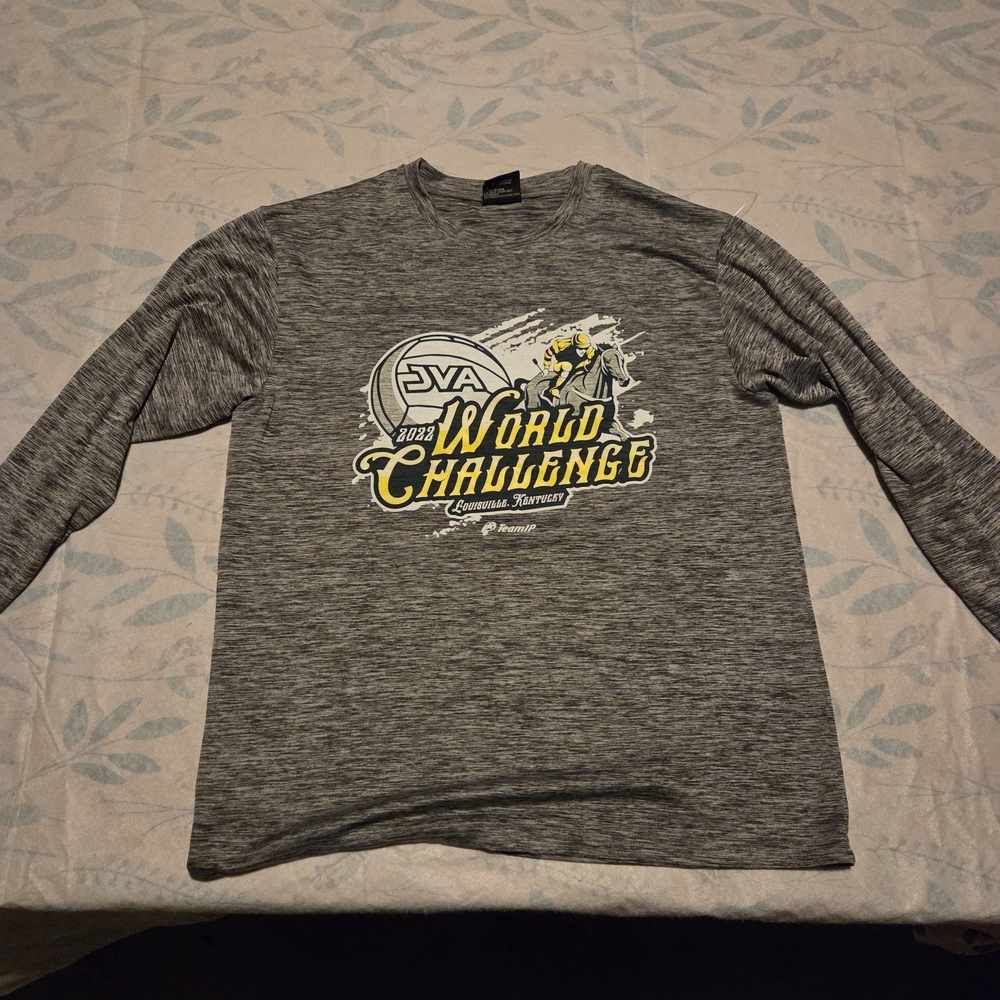 Heather Gray Long Sleeve Women's Tee